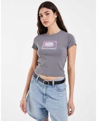 Levi's - Baby Tee With Graphic Print - Lyst