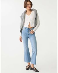 Stradivarius - – d78 – cropped-schlagjeans - Lyst