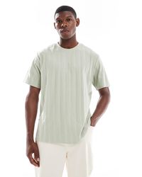 JJ Rebel - T-shirt oversize à rayures texturées - Lyst