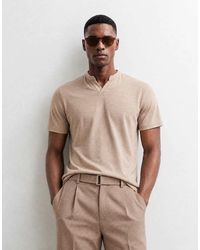 ASOS - Relaxed T-shirt With Notch Neck - Lyst