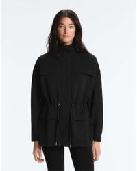 Oysho - Long Jacket With Modal And Soft Touch Pockets - Lyst