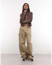 adidas Originals - Chenille Zip Thru Cardigan - Lyst