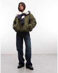 Polo Ralph Lauren - Borg Collar Flight Bomber Jacket - Lyst