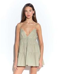 NARRATED - Empire Line Mini Dress - Lyst