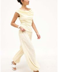 NA-KD - Front Draped Sleeveless Top - Lyst