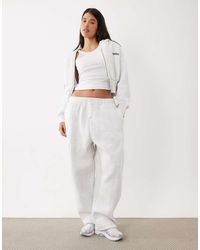 Wanderdoll - Sloane Premium Cotton Blend Barrel Leg Trackies - Lyst