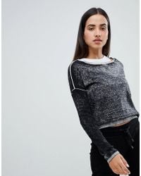 Blanc Noir Flashback Sweatshirt Lyst Blanc Noir Flashback Sweatshirt Lyst