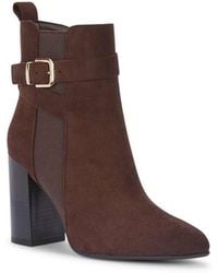 SEQWL - Dress Chelsea Ankle Booties Pointed Toe With Buckle Strap - Lyst