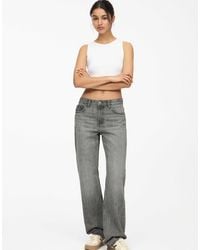 Pull&Bear - – gerade geschnittene jeans - Lyst