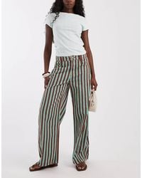 ASOS - Horseshoe Pants With Tab Waist Detail - Lyst