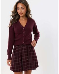 Threadbare - Mini Kilt Skirt With Tie Belt - Lyst