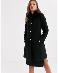 lipsy wool blend coat