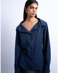 TOPSHOP - Co Ord Tailored Shirt - Lyst