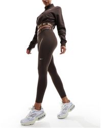 Nike - Nike Pro Training 365 Mid Rise 7/8ths leggings - Lyst