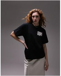 TOPSHOP - – hochwertiges basic-t-shirt - Lyst