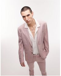 TOPMAN - Super Skinny Two Button Wedding Suit Jacket - Lyst