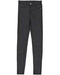Dr. Denim - Lexy Mid Rise Coated Skinny Jeans - Lyst
