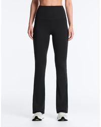 Oysho - Super High Rise Comfortlux 80Cm Flare Trousers - Lyst
