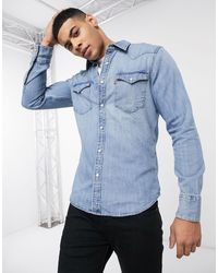 levis denim shirt sale