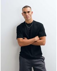 Nike - Camiseta Extragrande Negra Básica Premium De - Lyst