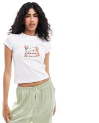 ASOS - Baby Tee With Friendship Bracelet - Lyst
