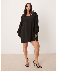 ASOS - Asos design curve – langärmliges minikleid - Lyst