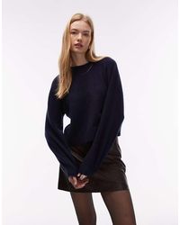 & Other Stories - Crew Neck Jumper With Volume Sleeves - Lyst