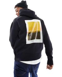 Calvin Klein - Sense Layer Back Graphic Hoodie - Lyst