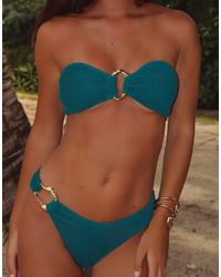 Moda Minx - Mangole Scrunch Fixed Bikini Bottoms - Lyst