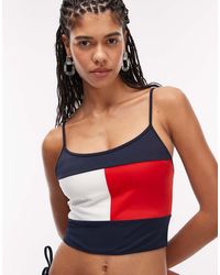 Tommy Hilfiger - Tankini Top - Lyst