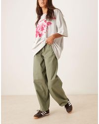 Jdy - Tie Detail Wide Leg Trousers - Lyst