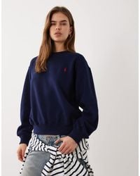 Polo Ralph Lauren - Icon Logo Knit Sweatshirt - Lyst