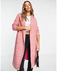 Abrigo Annie P de Tejido sintético de color Rojo Mujer Ropa de Abrigos de Abrigos de invierno largos
