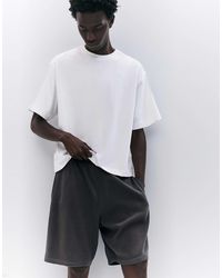 Pull&Bear - – bermudashorts aus strick - Lyst