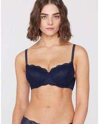 Tezenis - Prague Full Coverage Lace Balconette Bra - Lyst