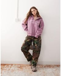 Collusion - Zip Through Graphic Hoodie - Lyst