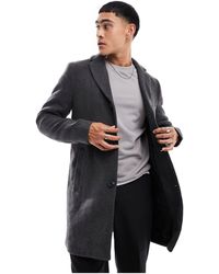 Only & Sons - Wool Mix Overcoat - Lyst