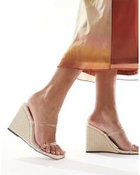 SIMMI - Simmi London Radial Wedge Heeled Sandals - Lyst