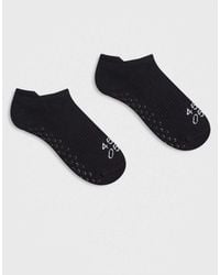 4505 - Set Van 2 Paar Antislip Pilates-Enkelsokken - Lyst