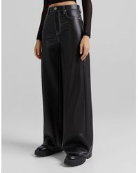 Bershka Wide-leg and palazzo pants for Women | Black Friday Sale up to 50%  | Lyst