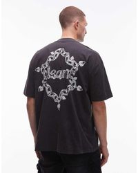 AllSaints - Drip Graphic T-shirt - Lyst