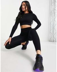 HIIT - Seamless Rib legging - Lyst