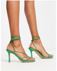 NA-KD - Strappy Heeled Sandals - Lyst