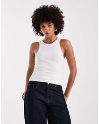 Collusion - Ribbed Racer Singlet - Lyst