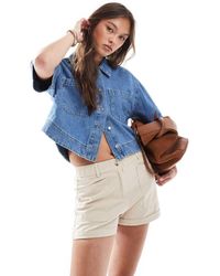 Brave Soul - Cotton Rich Shorts With Pockets - Lyst