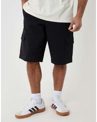 Threadbare - Baggy Fit Cotton Cargo Shorts - Lyst