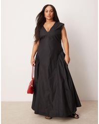 ASOS - Asos design curve – schlichtes midikleid - Lyst