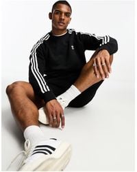 adidas Originals - Adicolor Three Stripe Sweatshirt - Lyst
