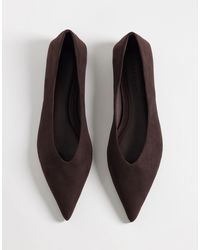 ASOS - Lari Pointed Ballets - Lyst