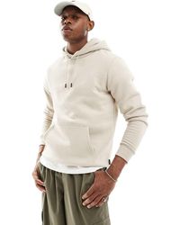 Only & Sons - Sudadera Color Piedra Extragrande Con Capucha De -Beis Neutro - Lyst